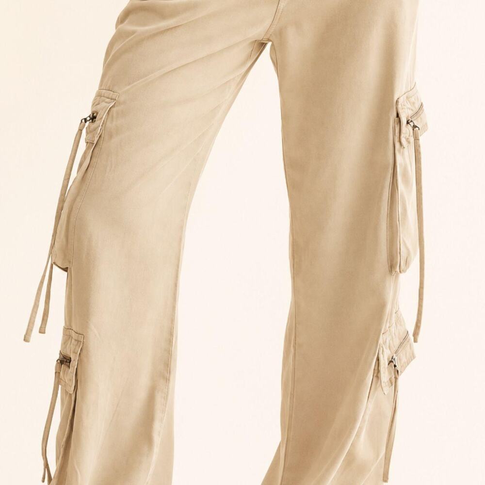 Risen high rise cargo pants